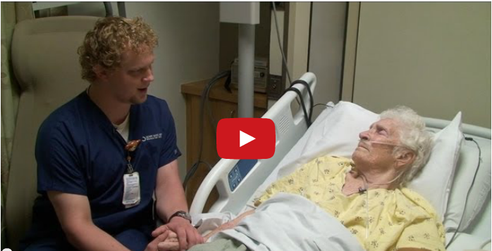 Upworthy video showcases one nurse's special talent. 