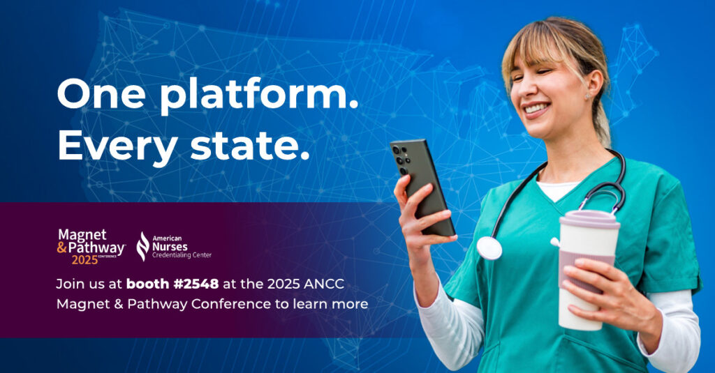 One platform. Every state. ANCC Promotional Graphic.