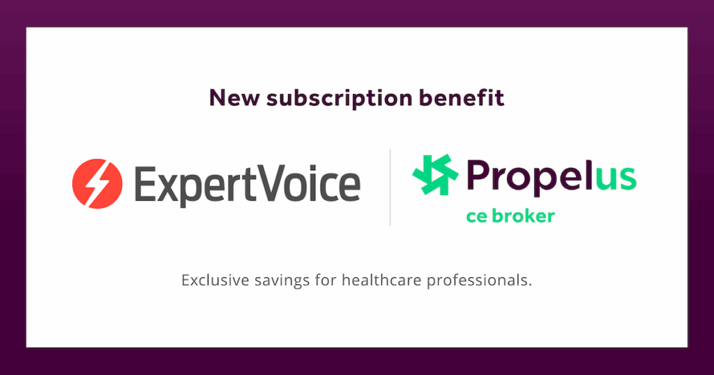 ExpertVoice + Propelus CE Broker